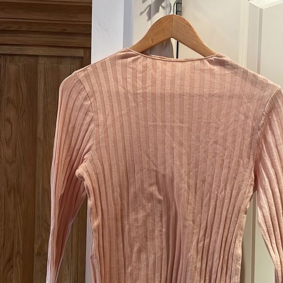 🎀 Vince medium high neck ribbed sweater lightweight NWT - Picture 5 of 14